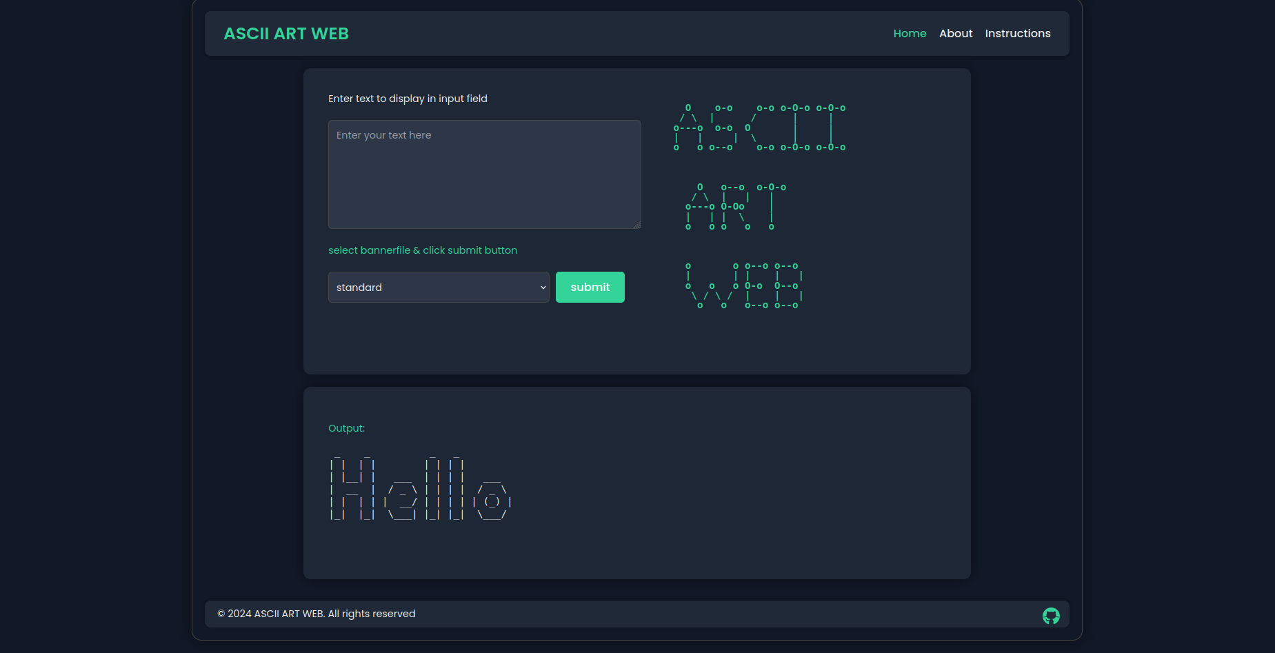 Ascii-Art-Web